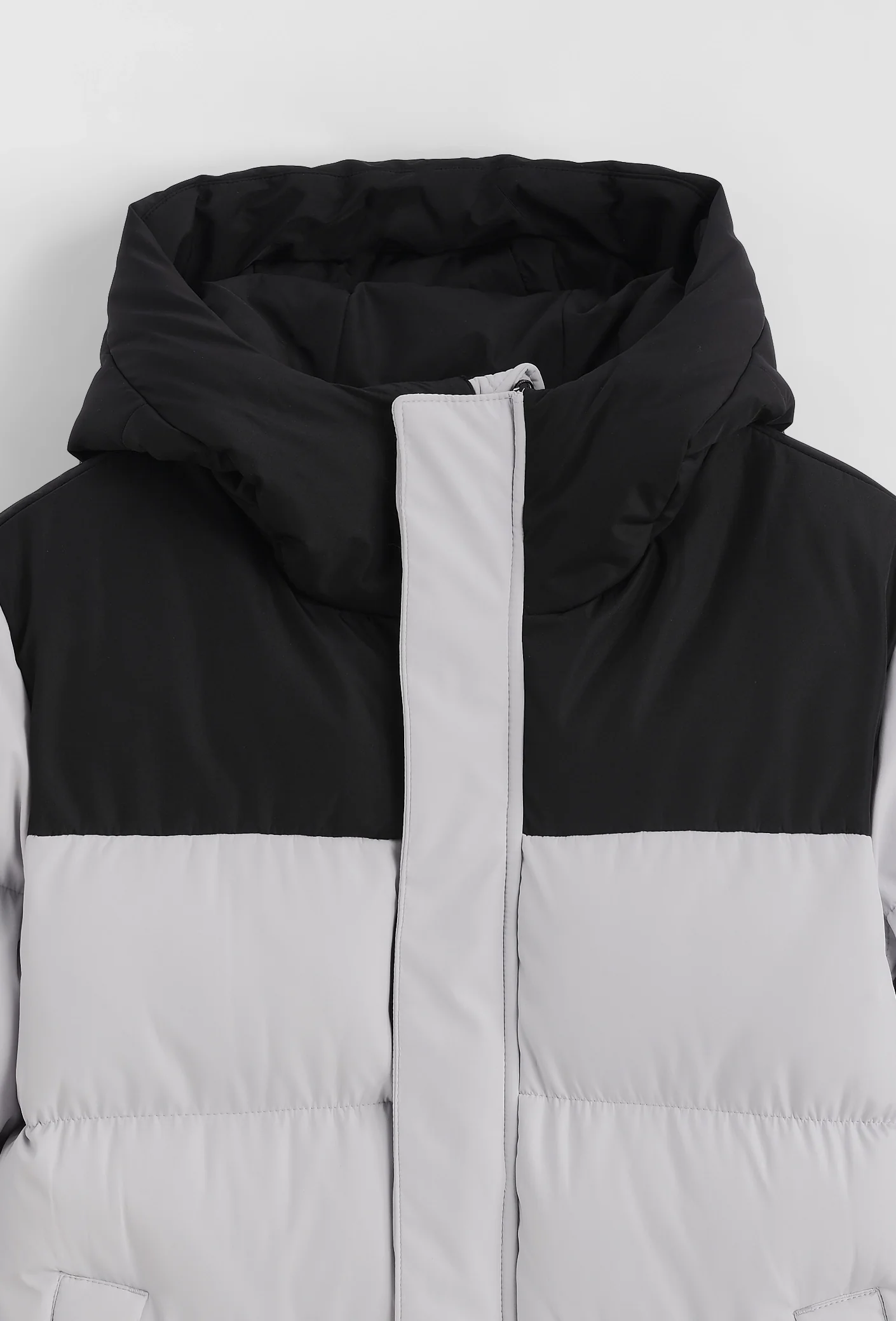 Blouson long bicolore - Image 5