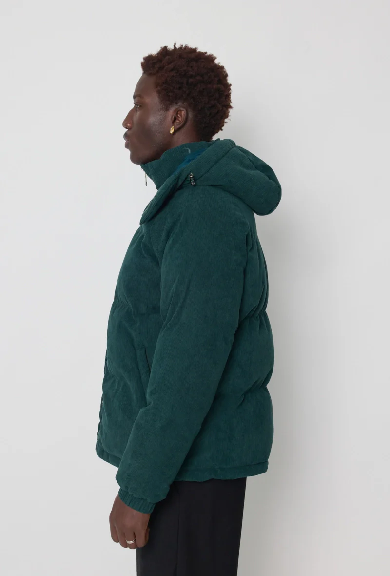 Blouson oversized matelassé à rayure - Image 3