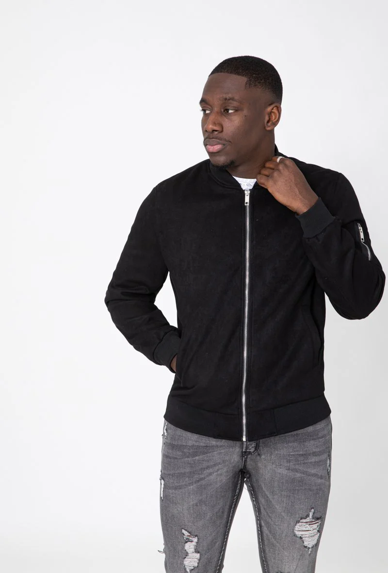Veste bomber zippé casual sport