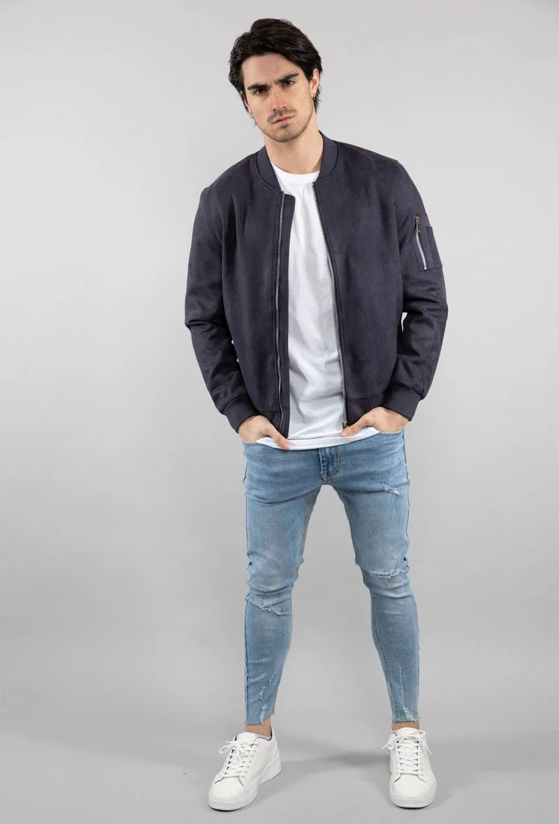 Veste bomber zippé casual sport - Image 17