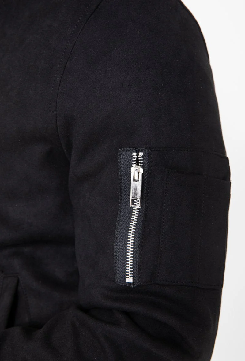 Veste bomber zippé casual sport - Image 4