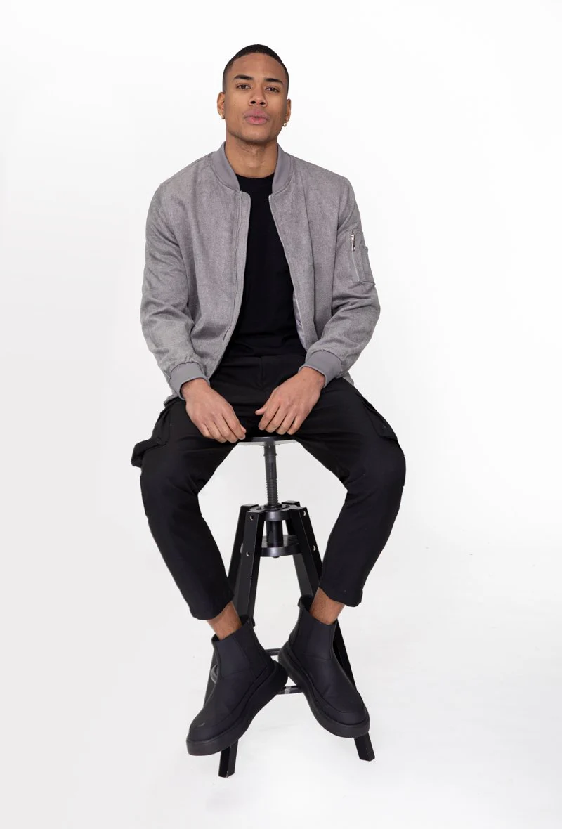 Veste bomber zippé casual sport - Image 46