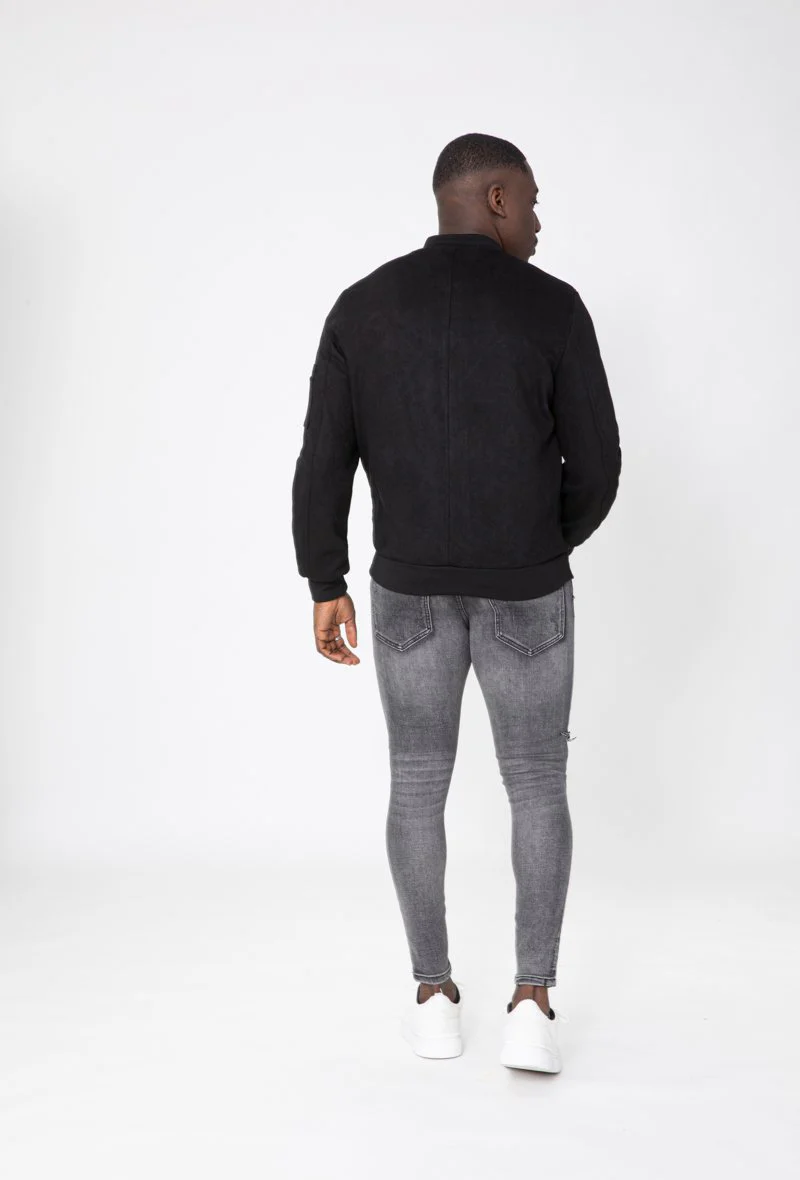 Veste bomber zippé casual sport - Image 5