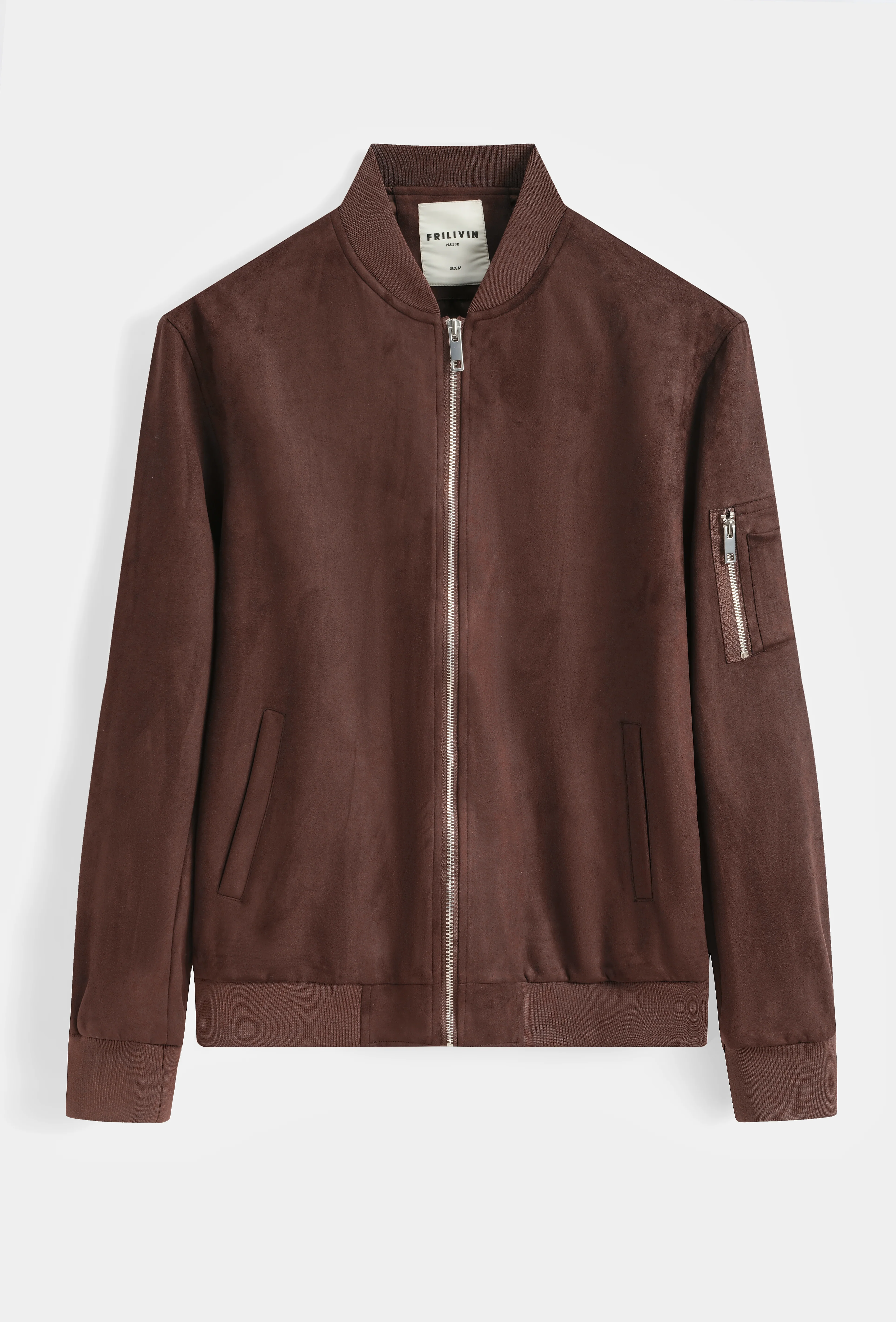 Veste bomber zippé casual sport - Image 67