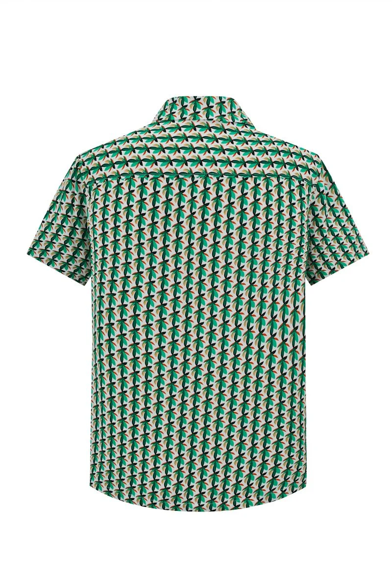 Chemise à imprimé botanique - Image 2