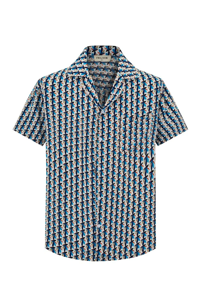 Chemise à imprimé botanique - Image 3