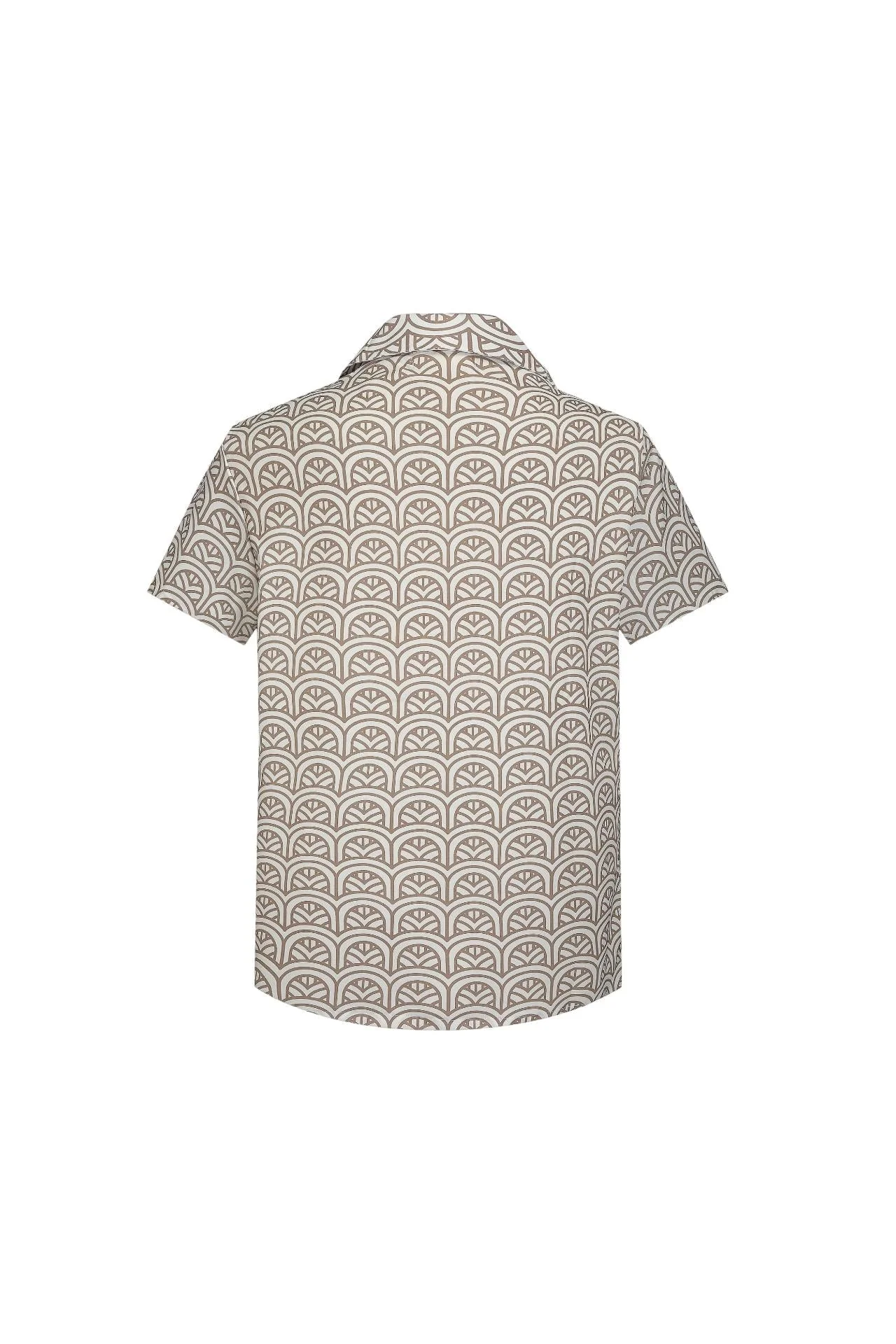 Chemise à imprimé graphique avec poches - Image 8