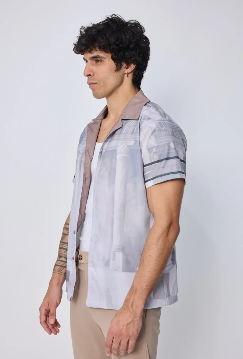 Chemise à manches courtes à motif - Image 2