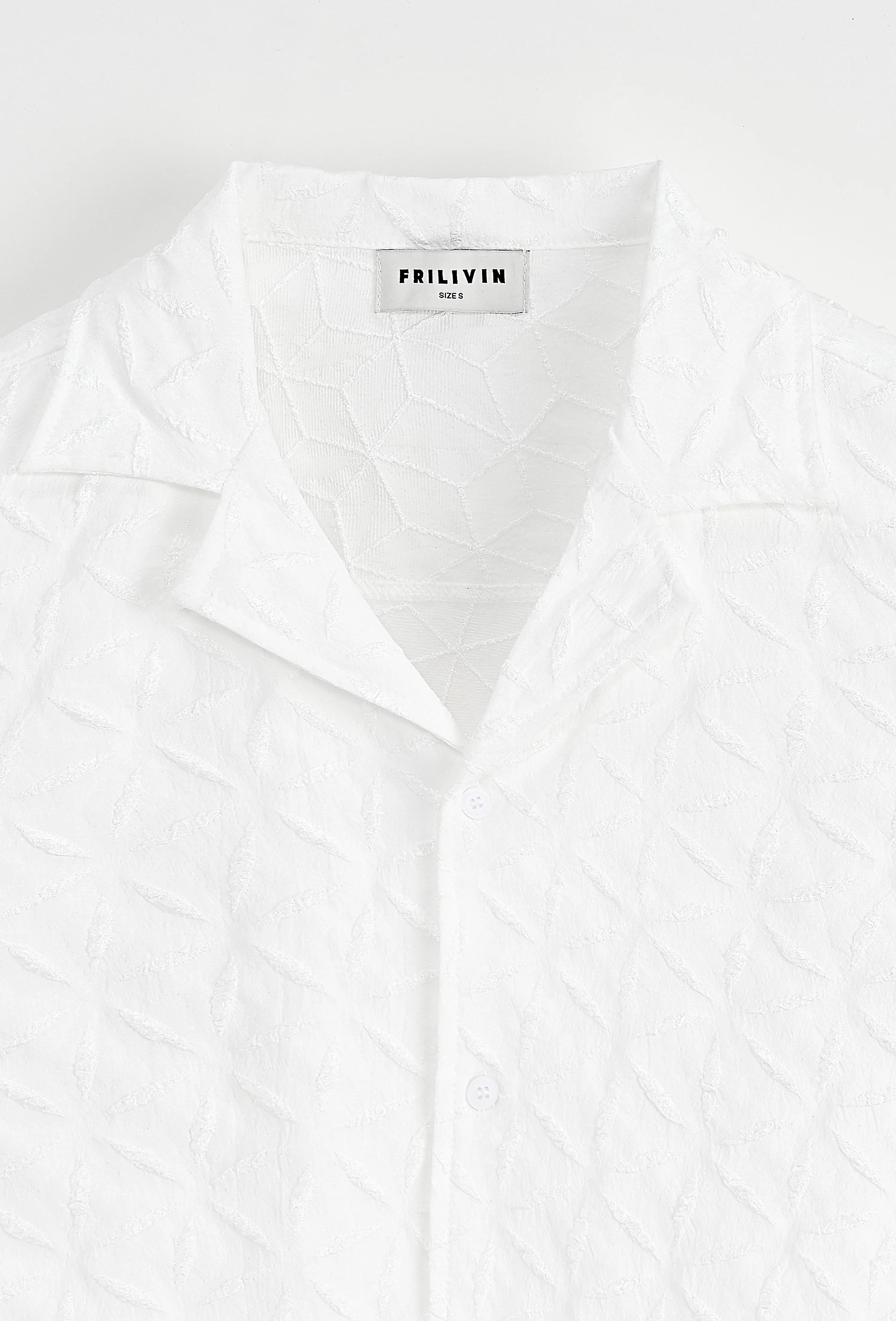 Chemise à manches courtes unie - Image 8