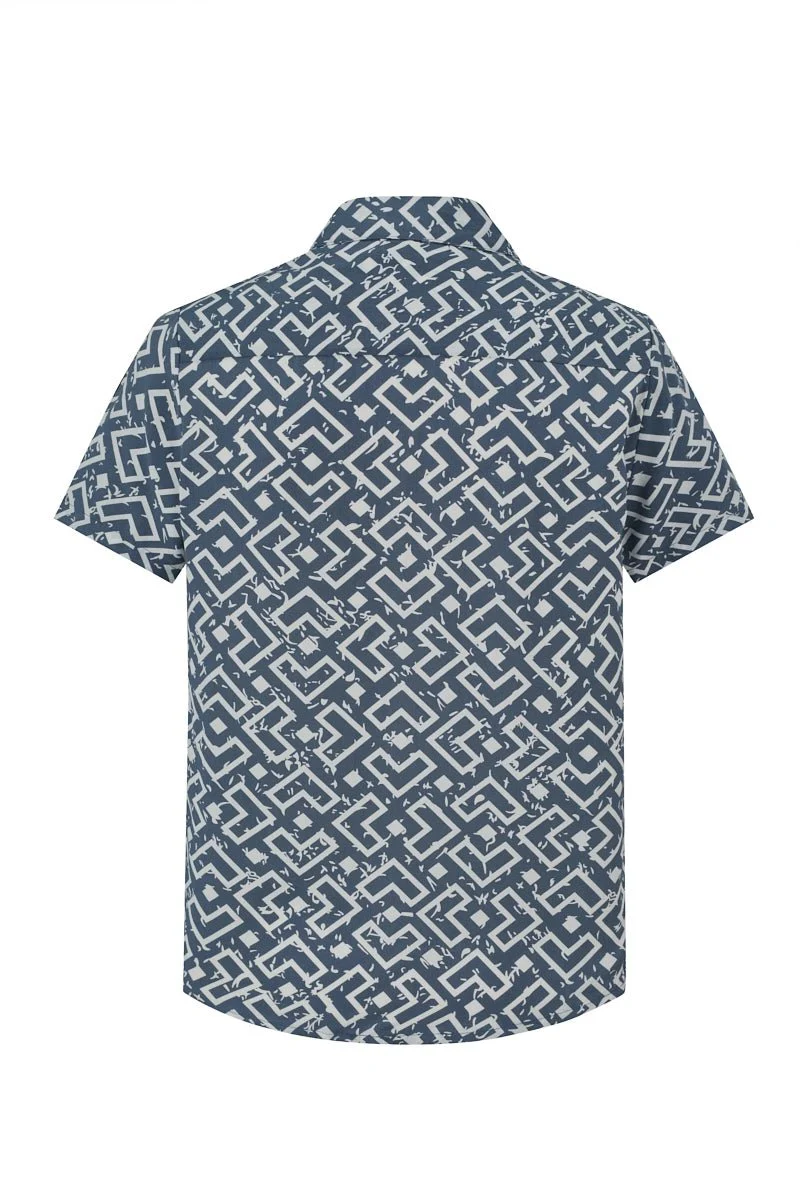 Chemise à motif géométrique - Image 4