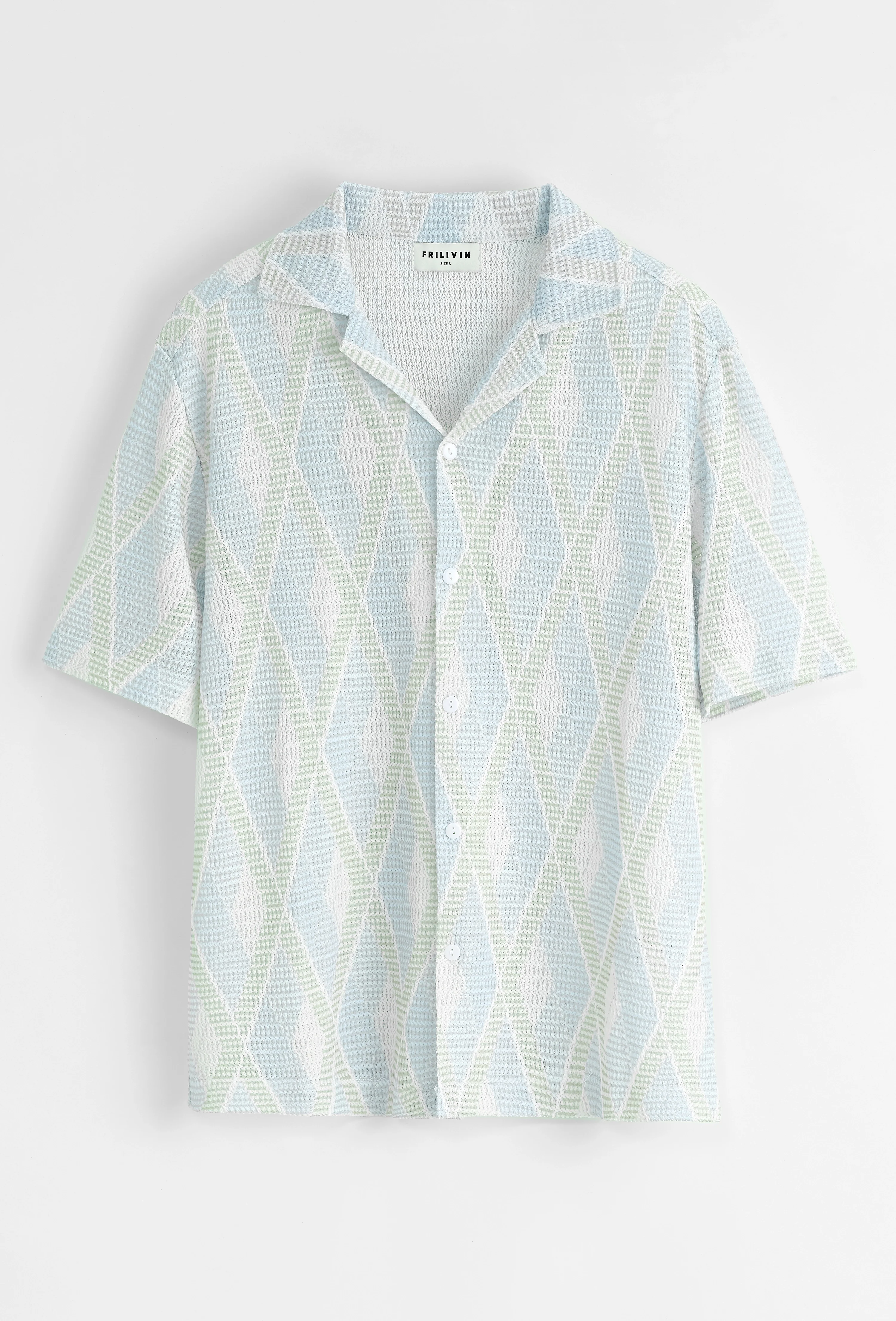 Chemise à motif losange - Image 7