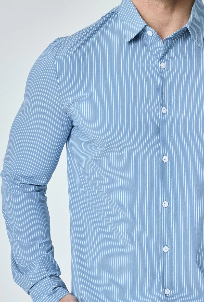 Chemise à rayure tennis manches longues - Image 17