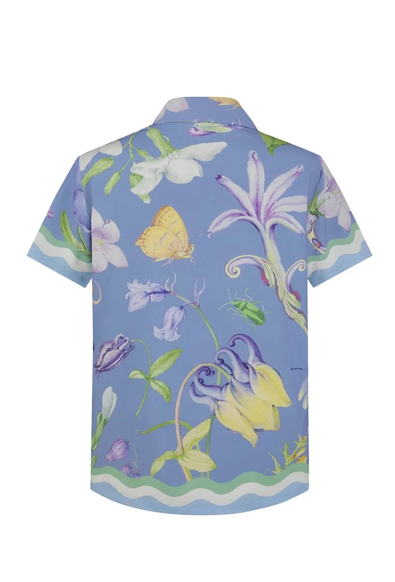 Chemise chic avec des motifs botaniques - Image 7