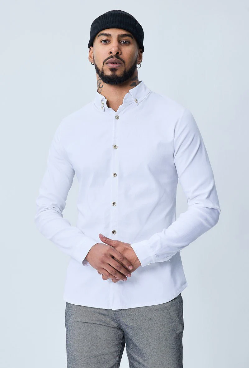 Chemise classique à boutons fantaisie - Image 18
