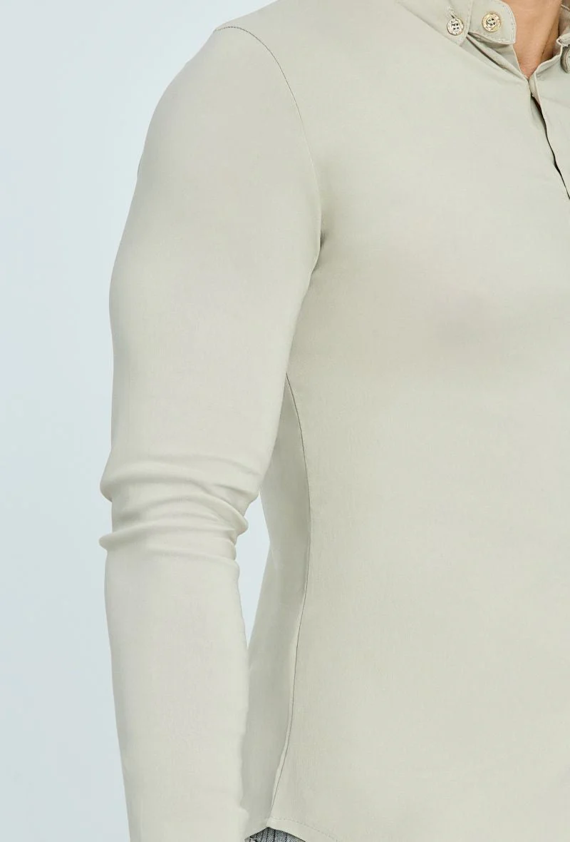Chemise classique à boutons fantaisie - Image 2