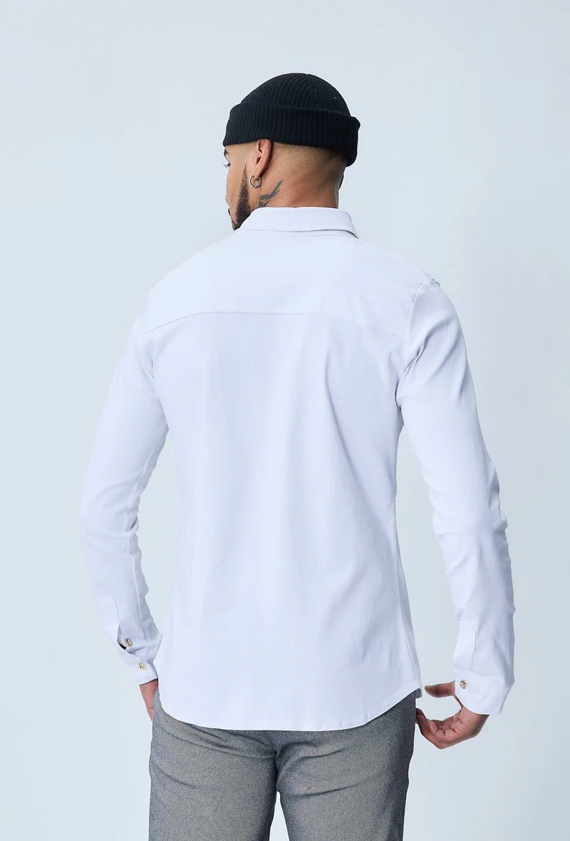Chemise classique à boutons fantaisie - Image 20