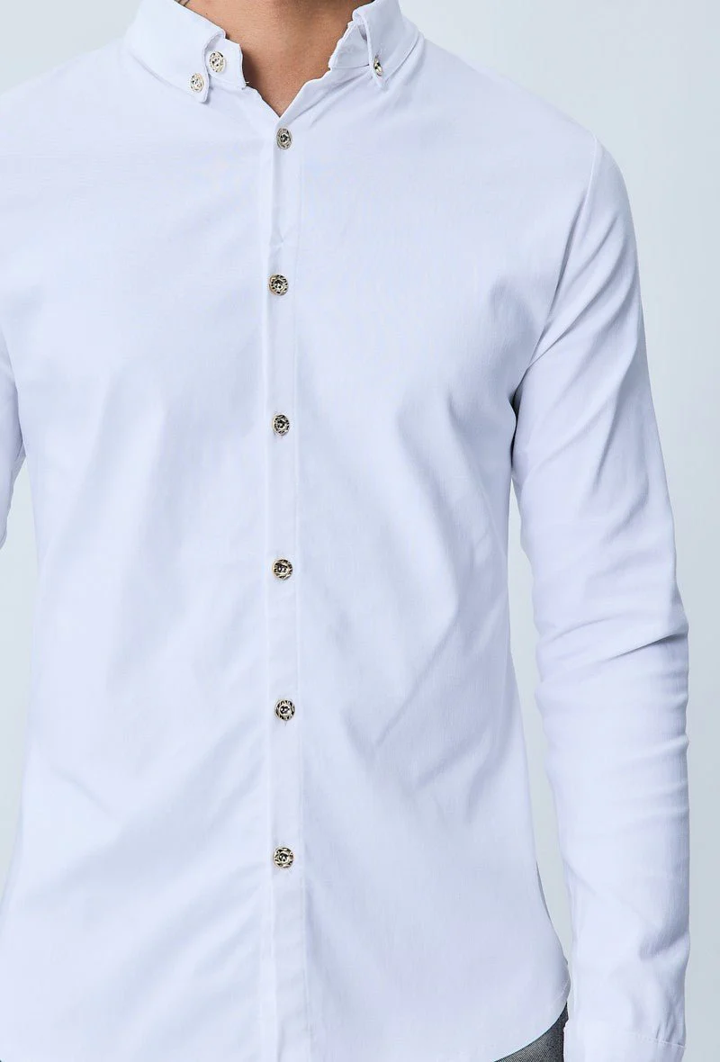 Chemise classique à boutons fantaisie - Image 21