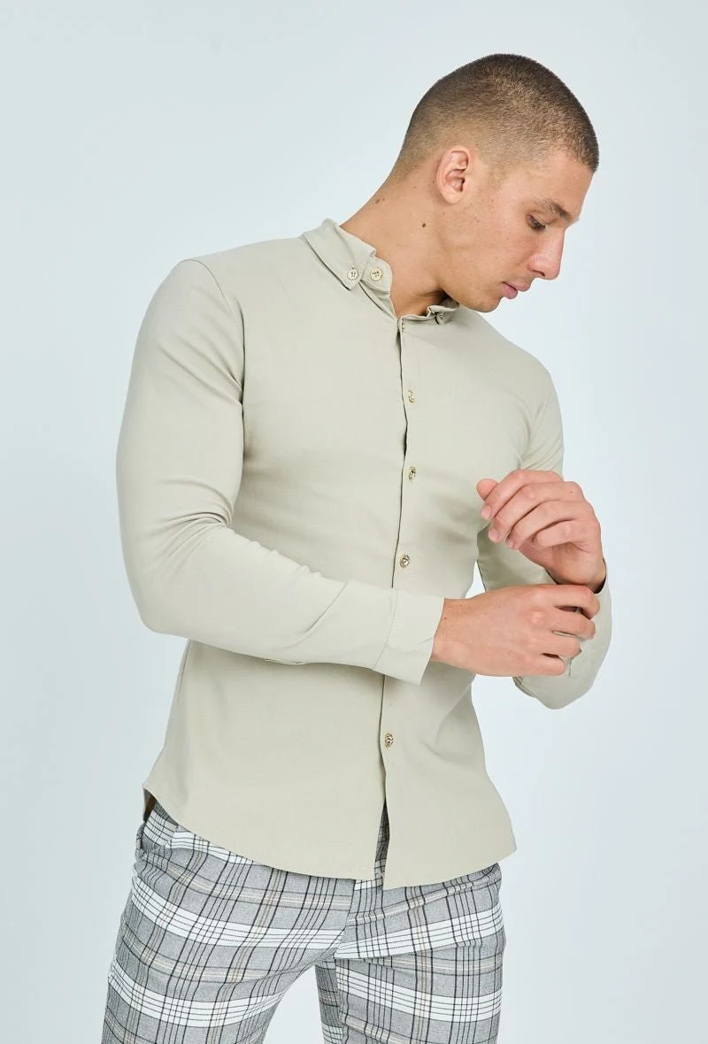 Chemise classique à boutons fantaisie - Image 3