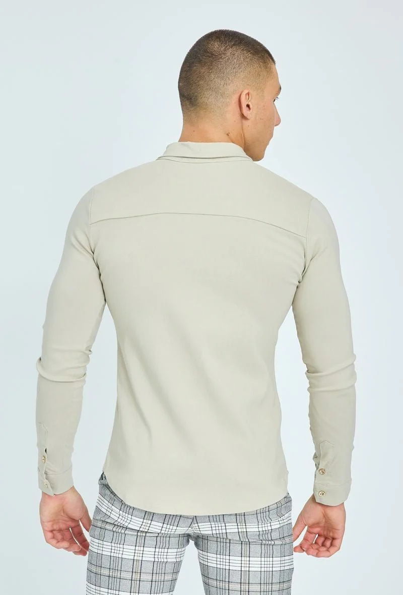 Chemise classique à boutons fantaisie - Image 4