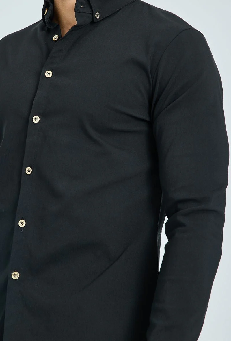 Chemise classique à boutons fantaisie - Image 9
