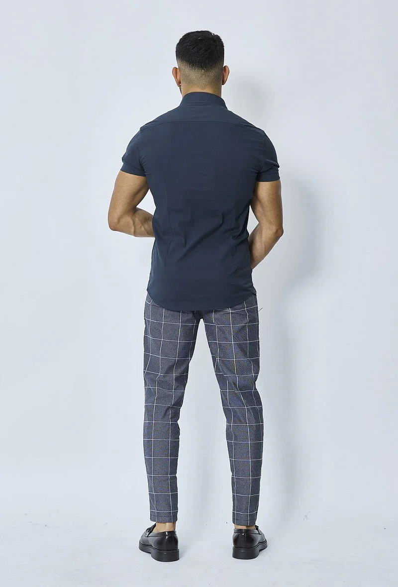 Chemise classique uni à manches courtes - Image 18