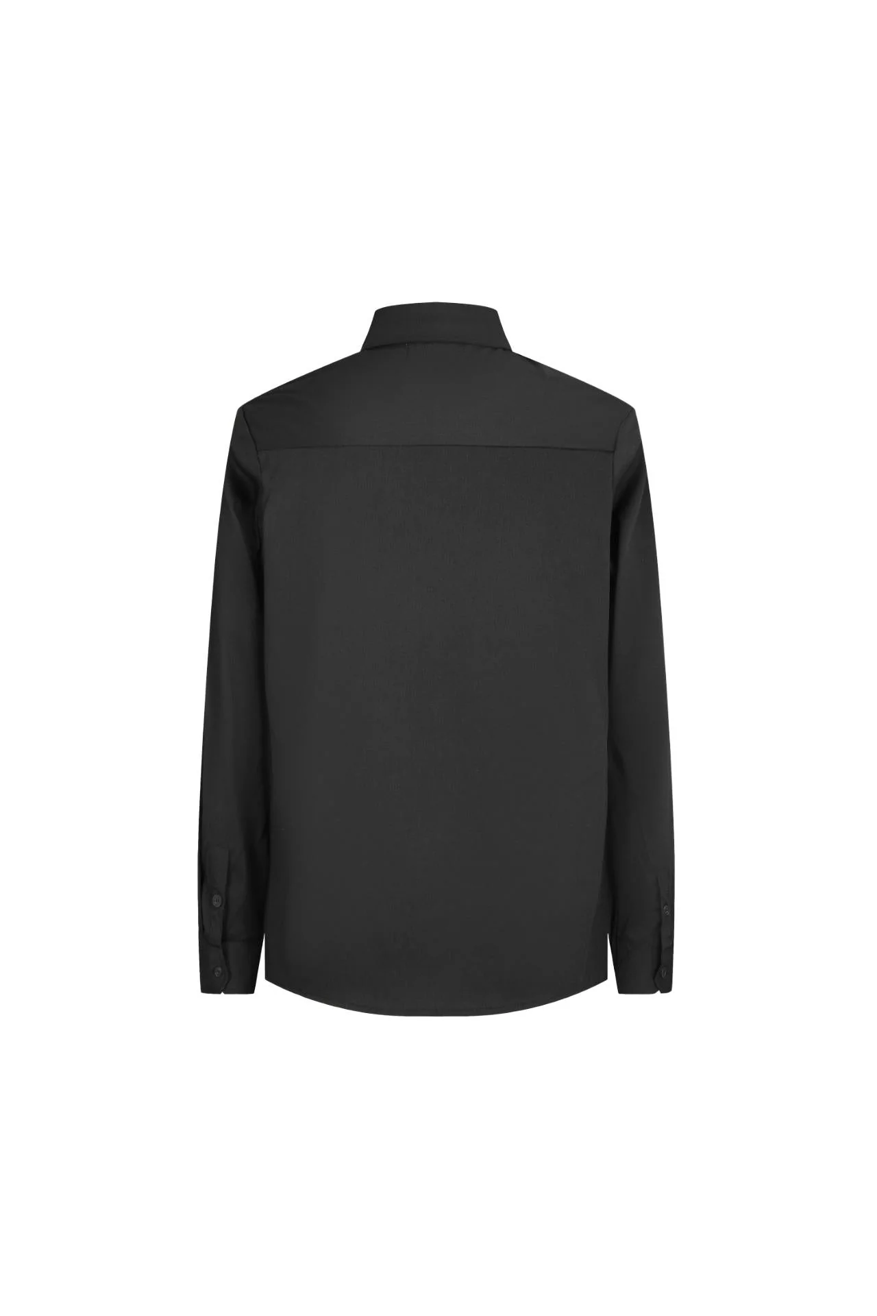Chemise classique unie à manches longues - Image 15