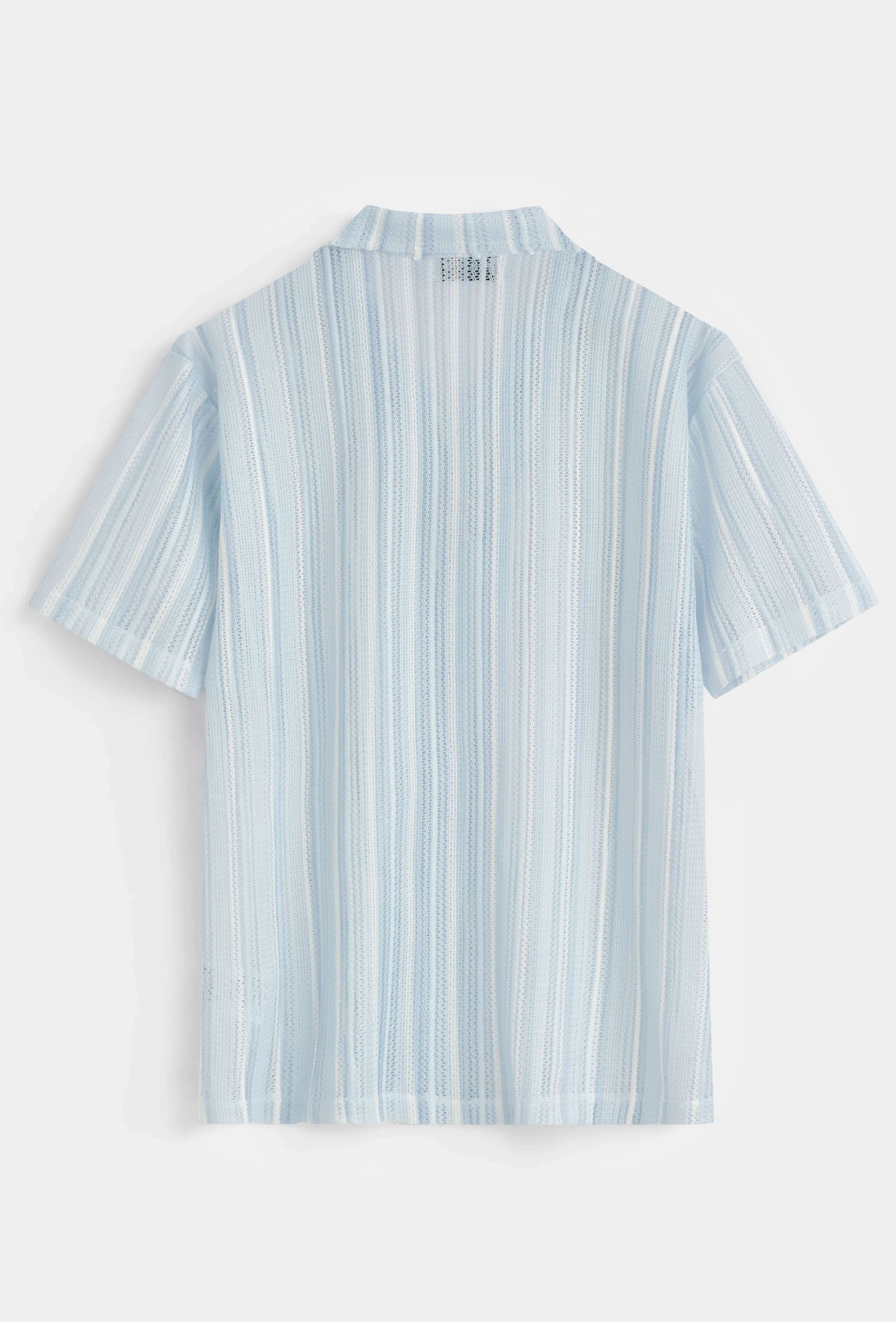 Chemise col camp rayures - Image 6