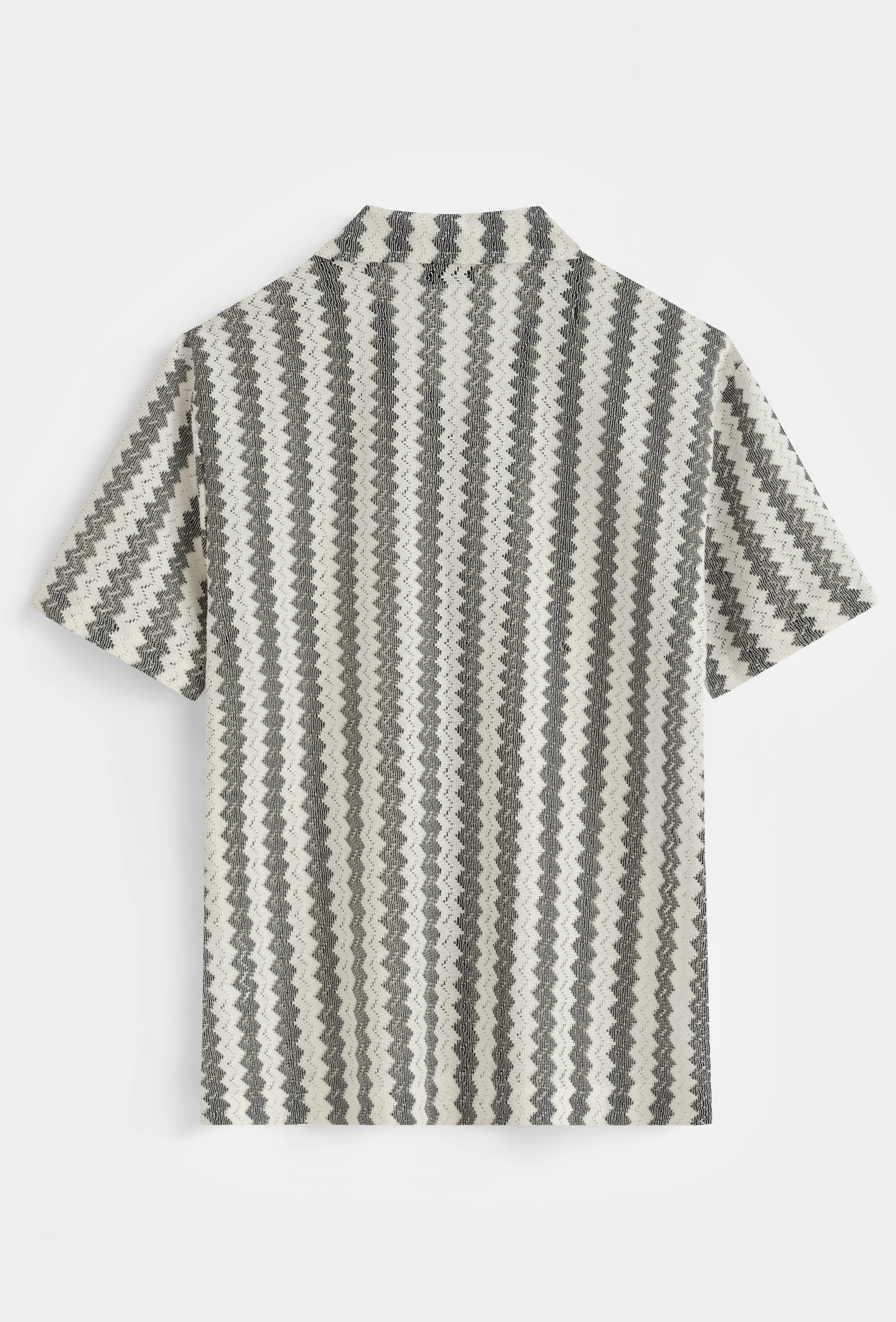 Chemise col cubain motif - Image 3