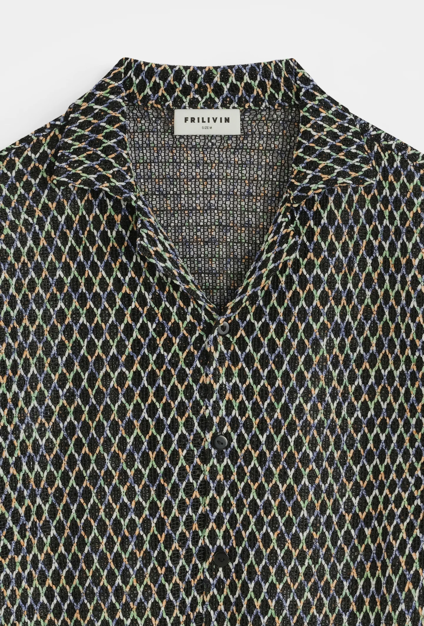 Chemise col cubain motif - Image 2