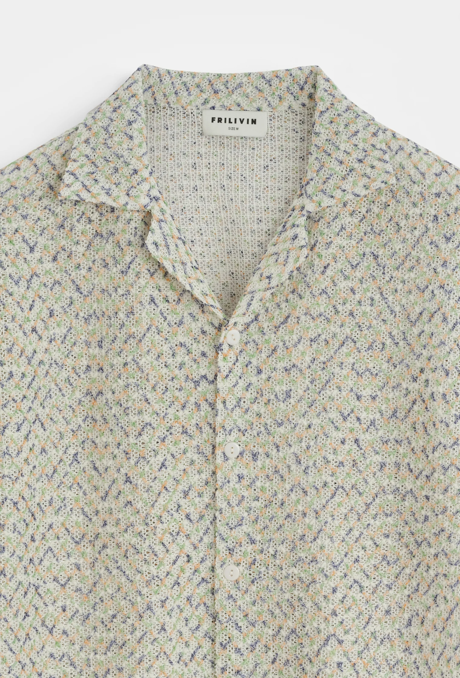 Chemise col cubain motif - Image 5