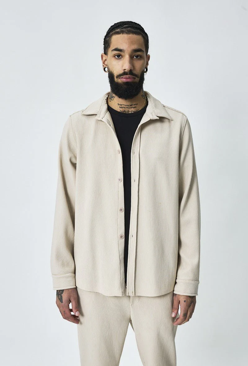 Chemise cotelé oversize - Image 10