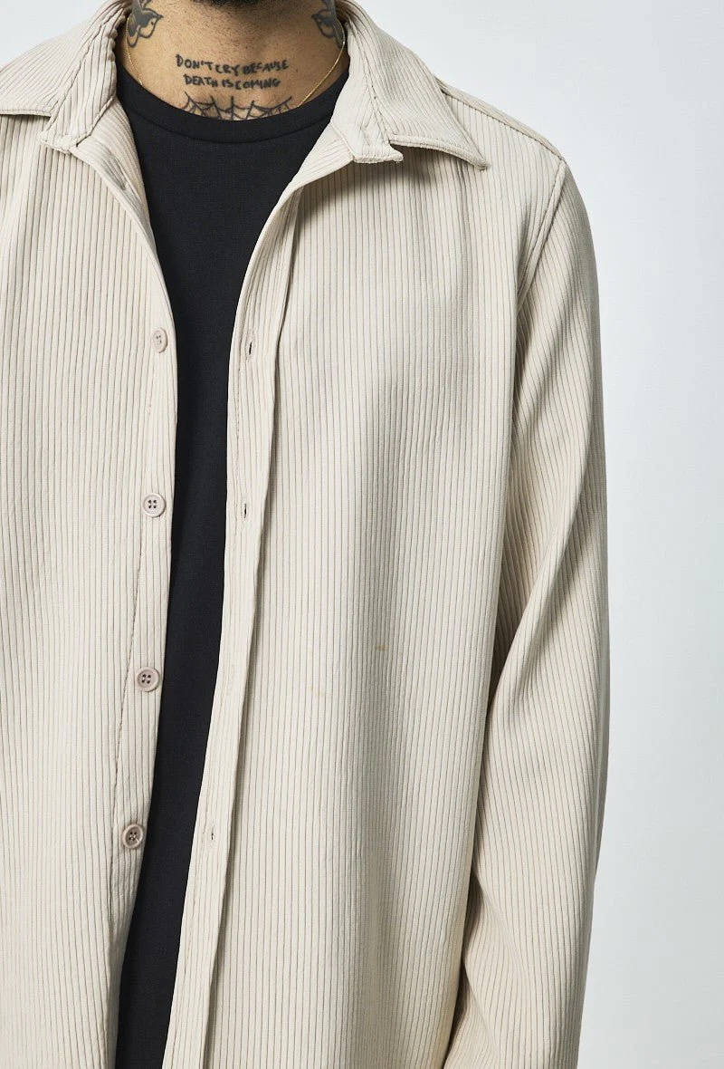Chemise cotelé oversize - Image 11