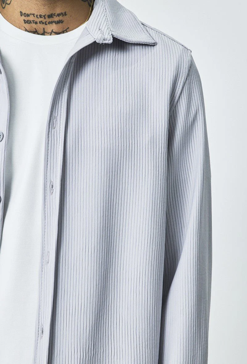 Chemise cotelé oversize - Image 16