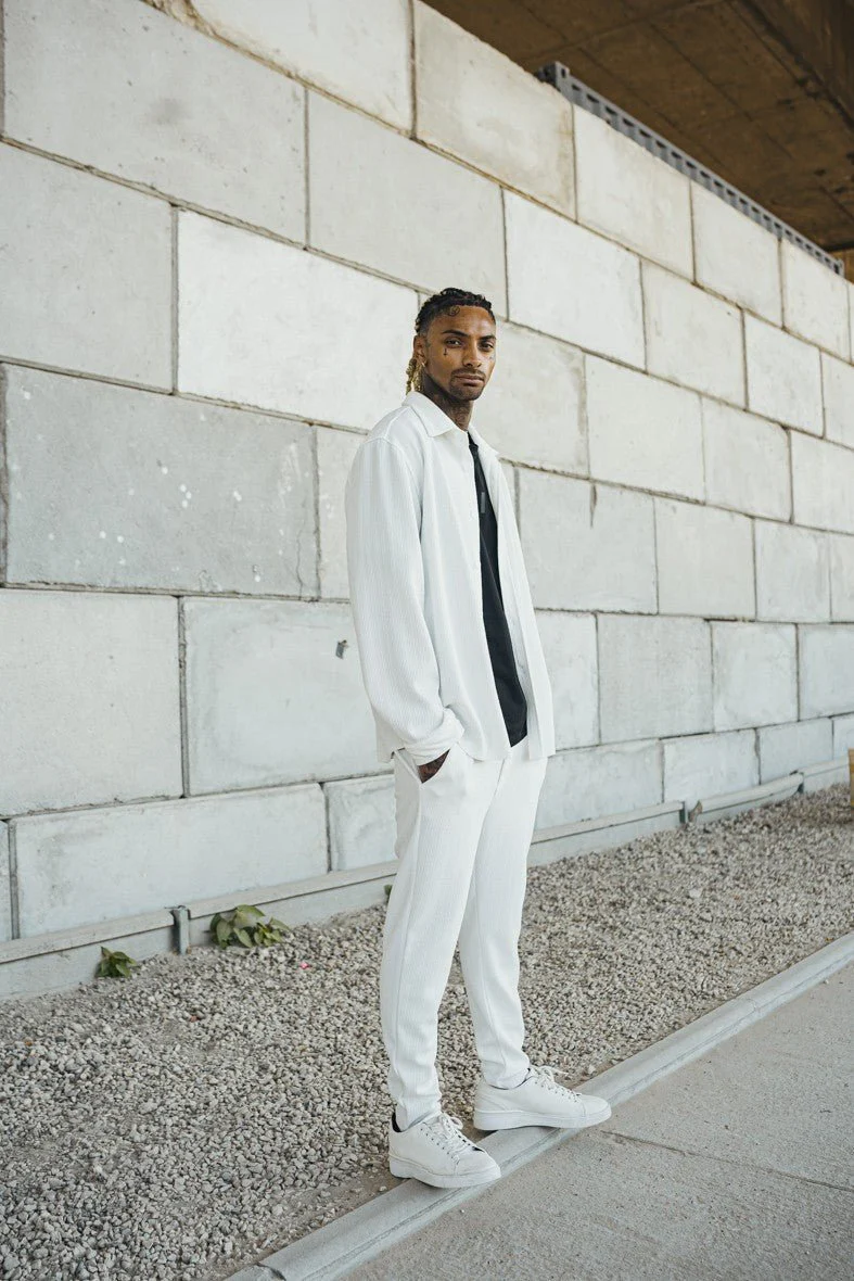Chemise cotelé oversize - Image 2