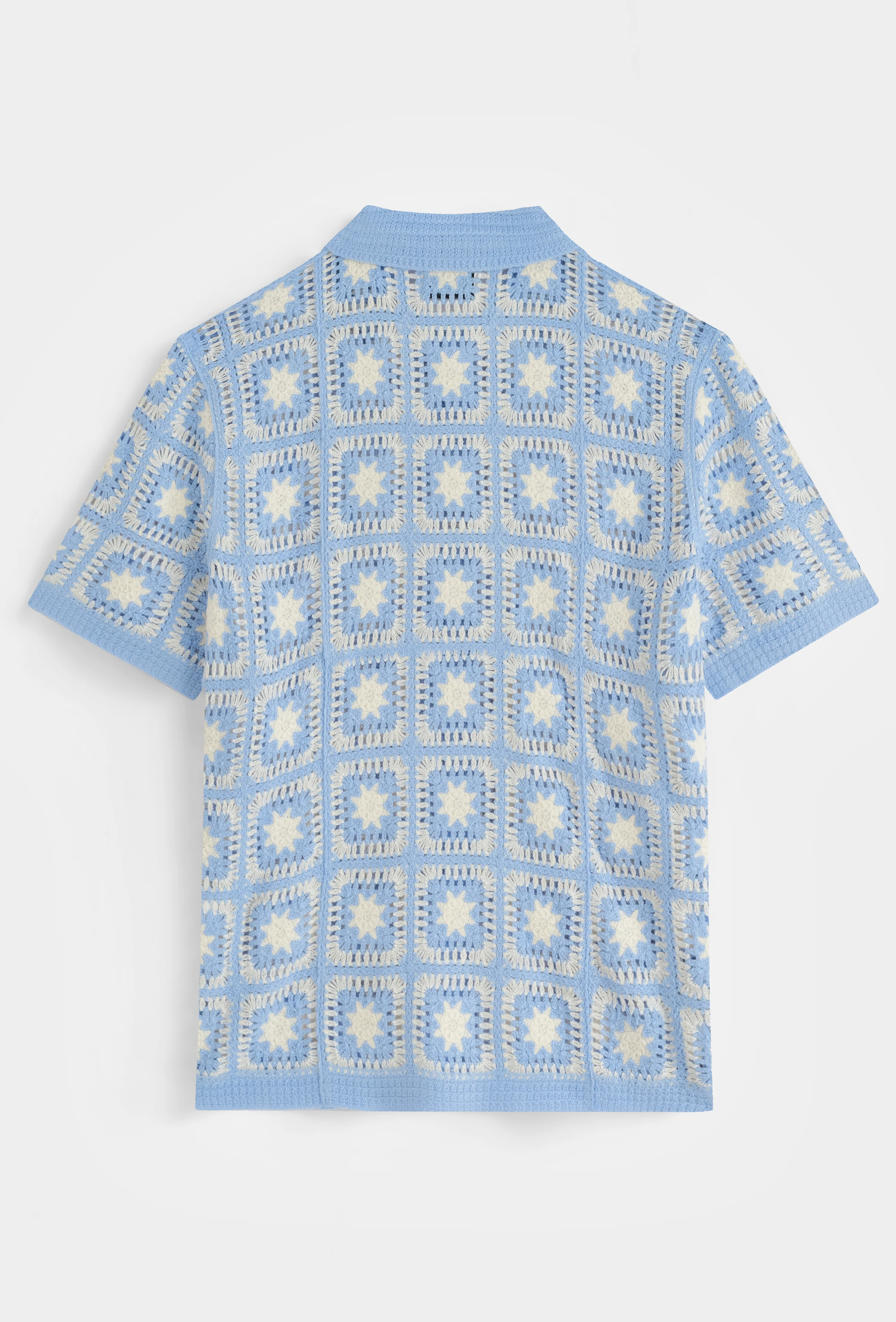 Chemise crochet col polo - Image 3