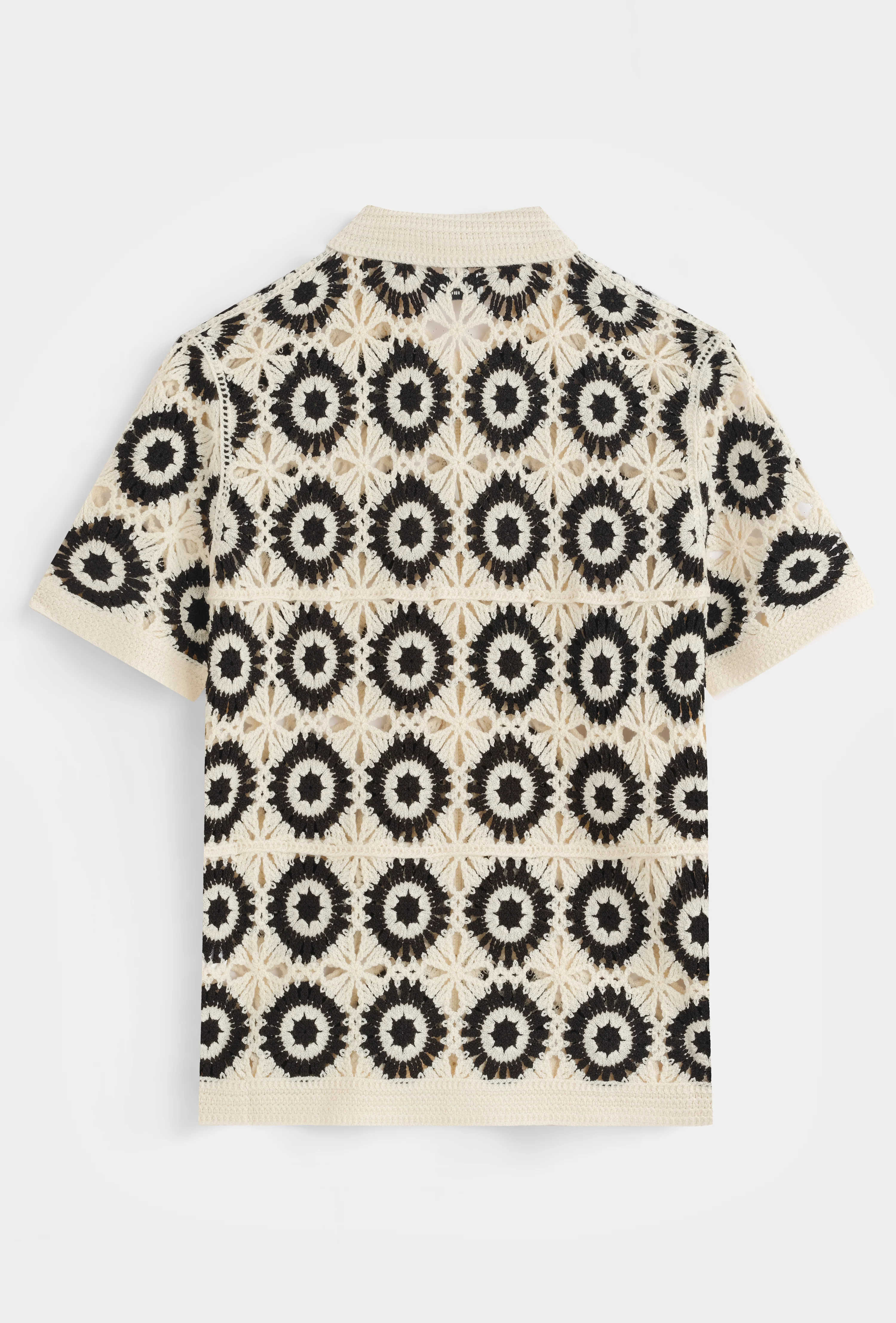 Chemise crochet motifs fleuris - Image 3