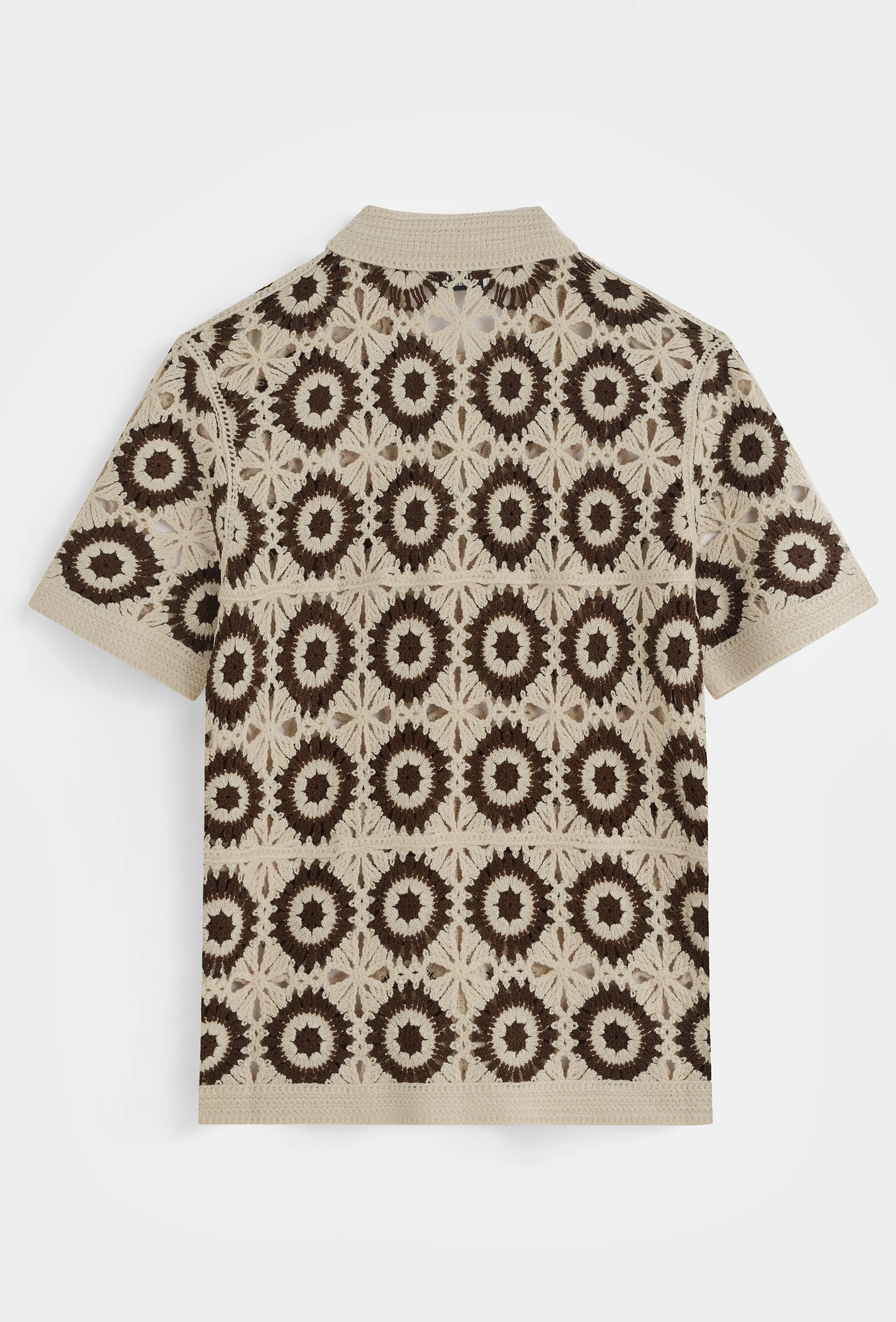 Chemise crochet motifs fleuris - Image 9