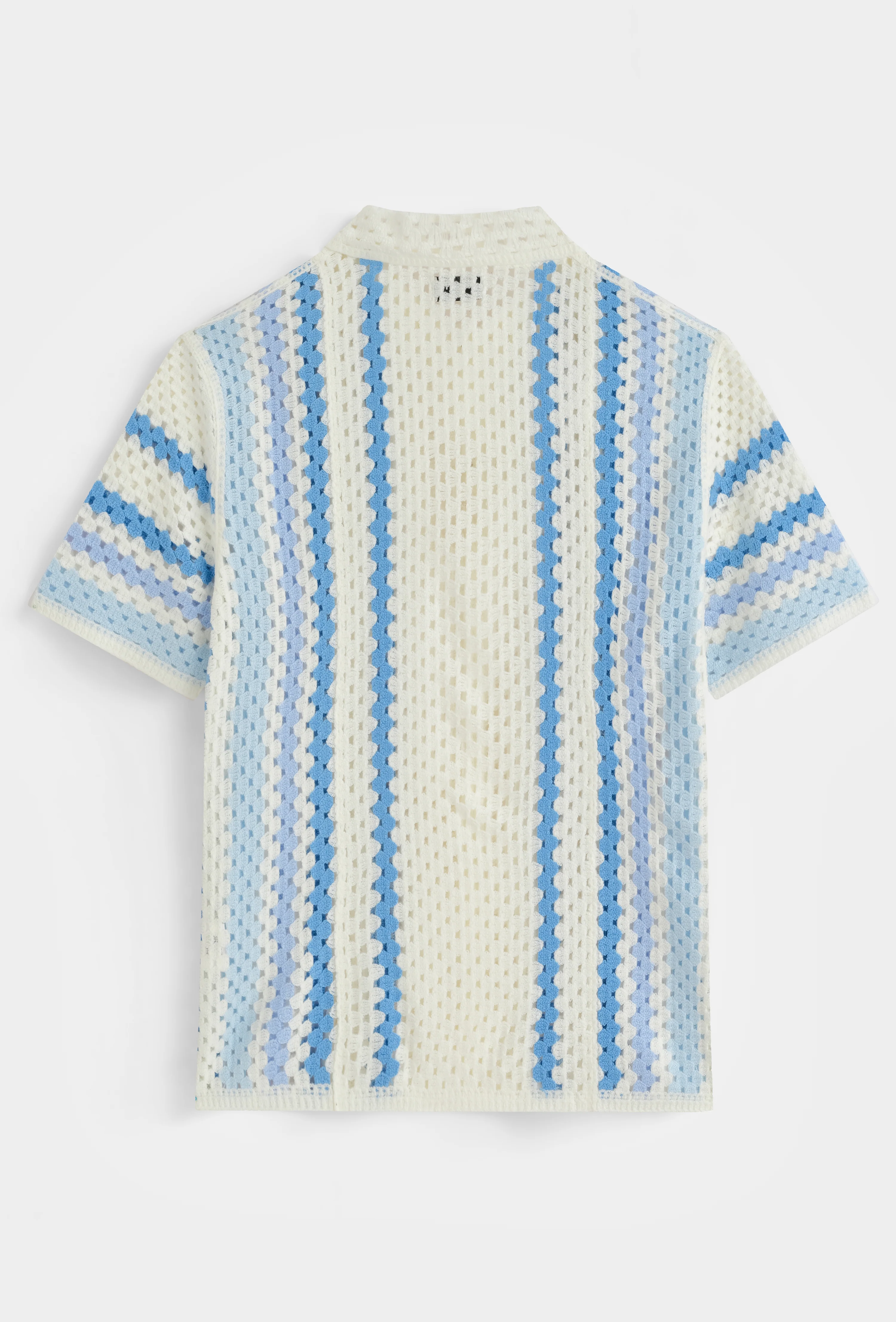 Chemise tricot rayures verticales - Image 13