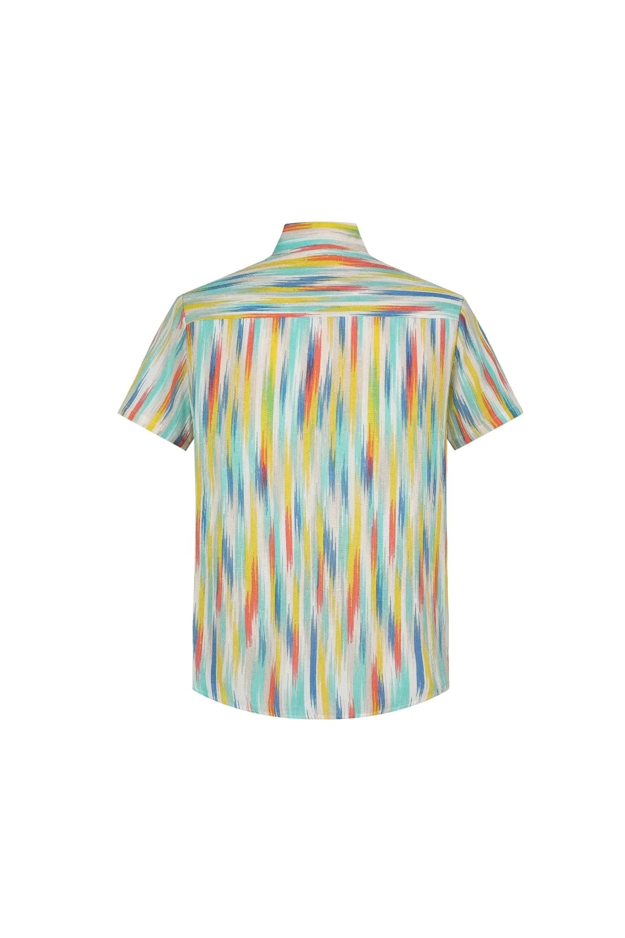 Chemise décontractée à imprimé abstrait - Image 4