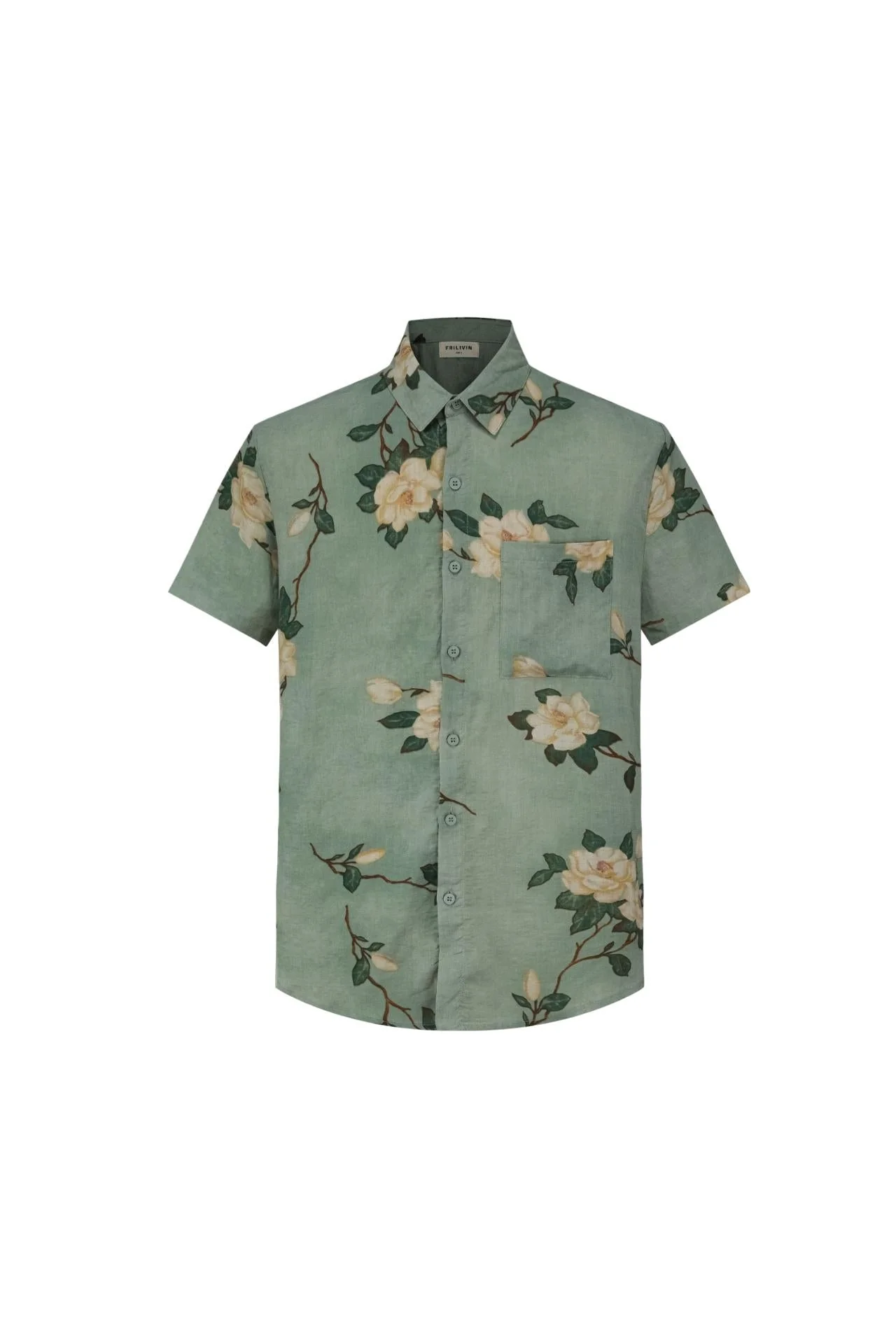 Chemise décontractée à imprimé fleuri - Image 3