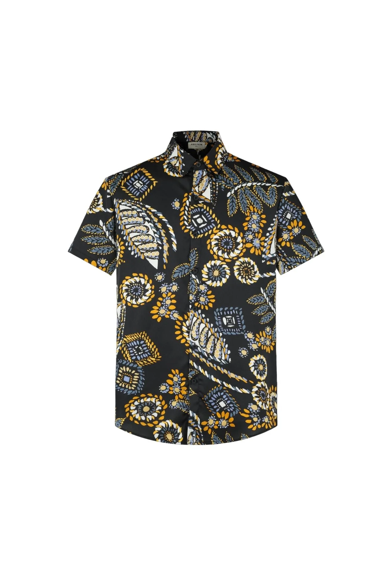 Chemise décontractée à imprimé fleuri