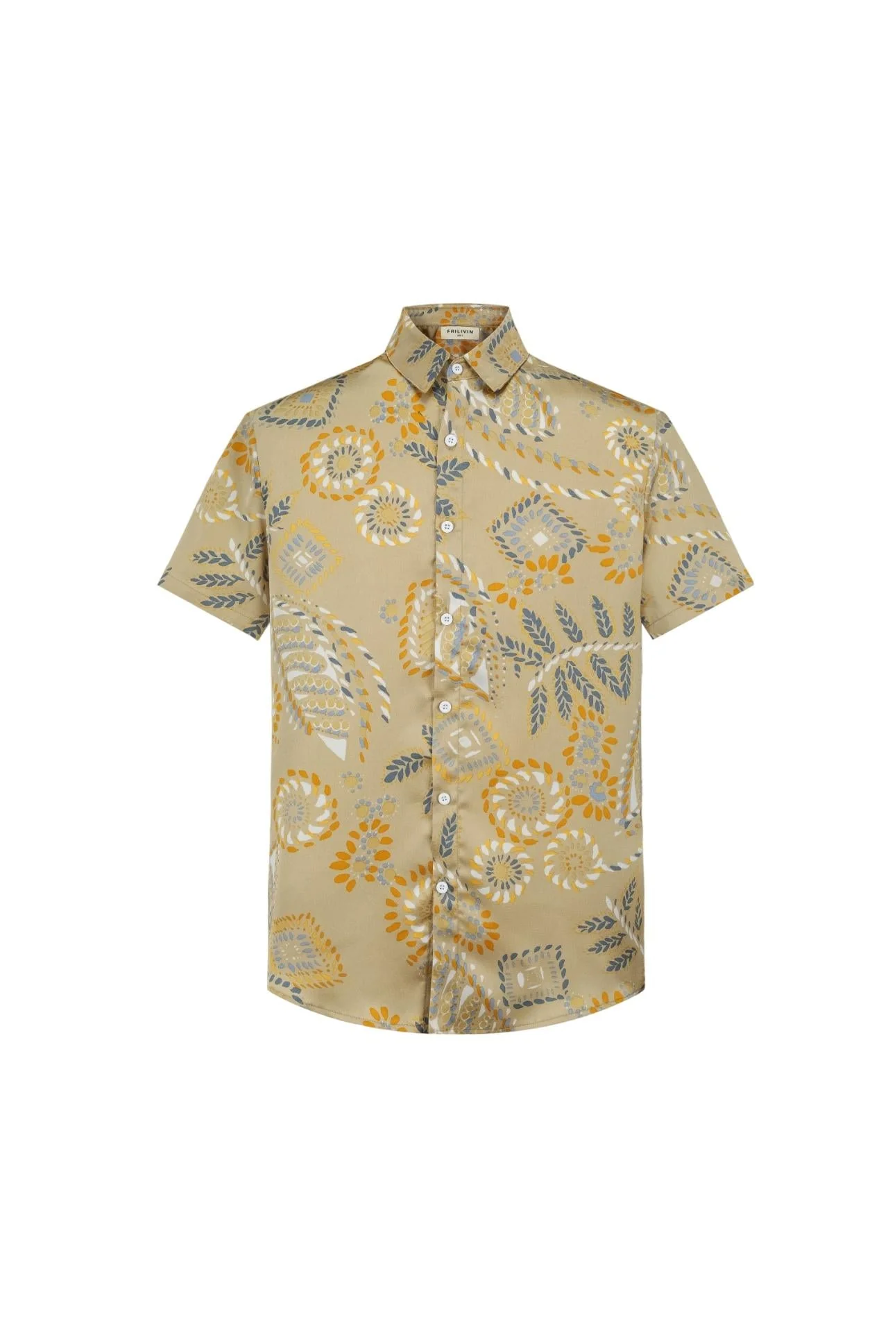 Chemise décontractée à imprimé fleuri - Image 3