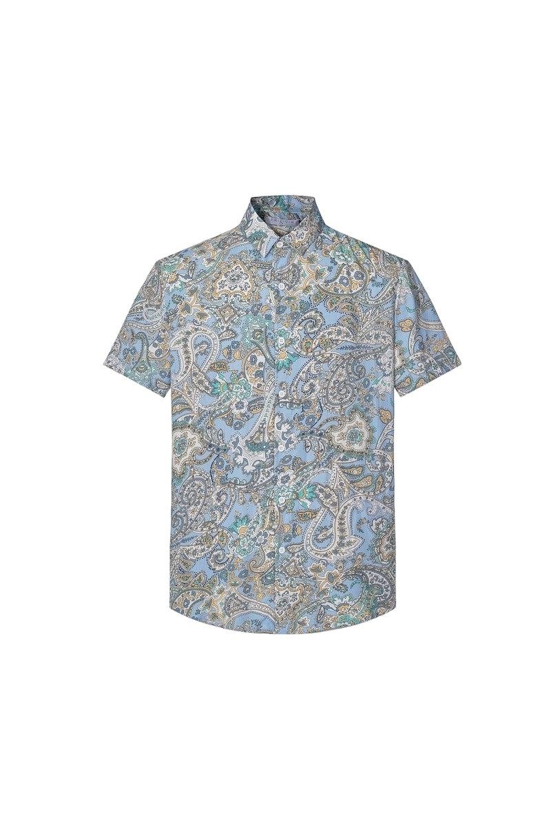 Chemise décontractée à motifs fleuri - Image 10