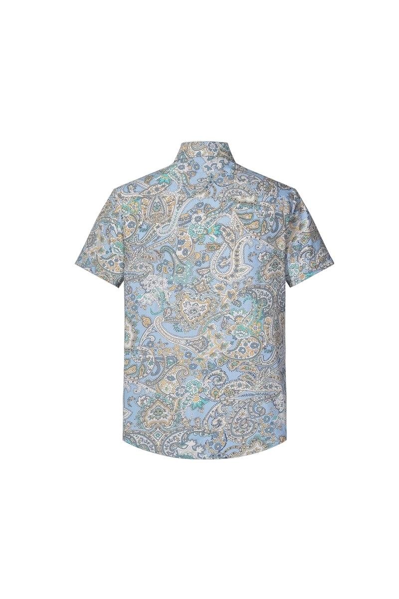 Chemise décontractée à motifs fleuri - Image 11