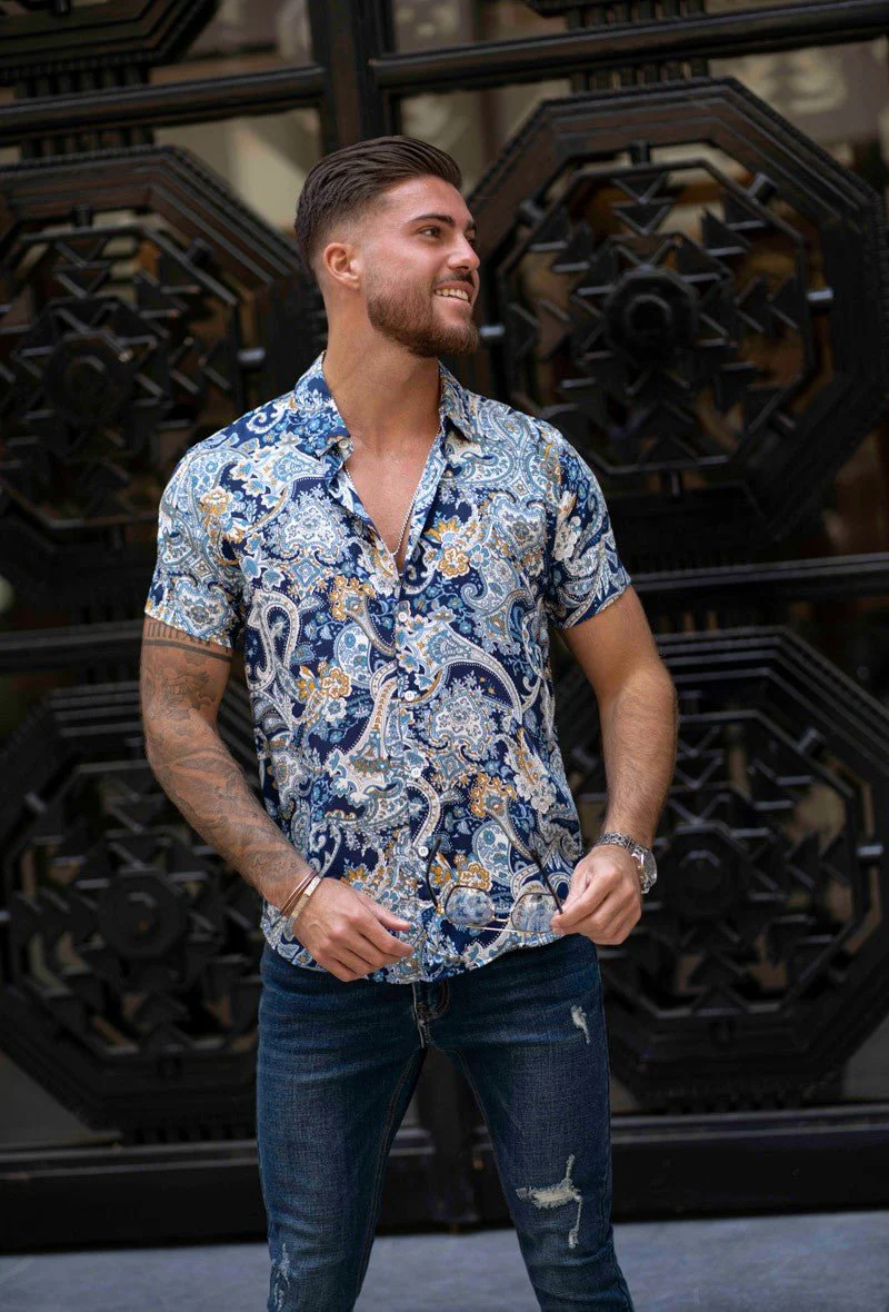 Chemise décontractée à motifs fleuri - Image 3