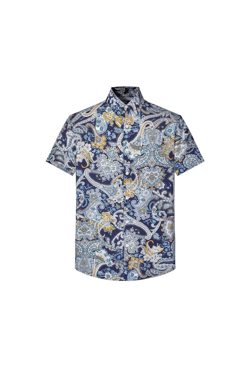 Chemise décontractée à motifs fleuri - Image 6