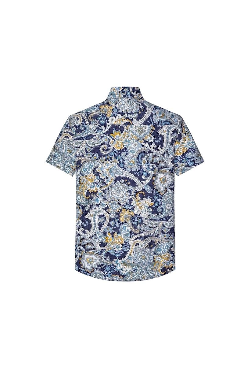 Chemise décontractée à motifs fleuri - Image 7