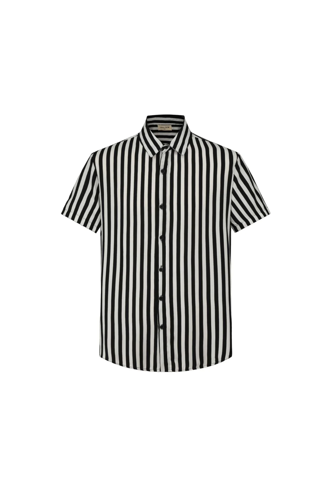 Chemise décontractée à rayure - Image 3