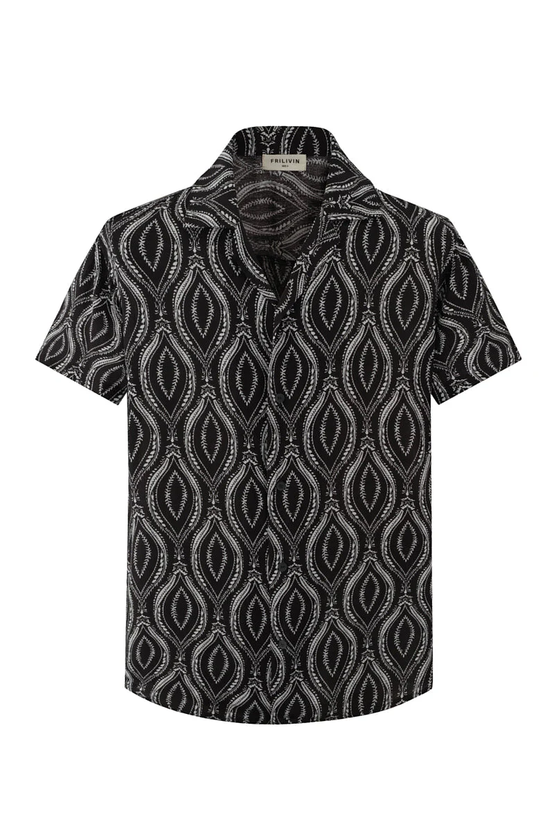 Chemise élégante à motif géométrique - Image 9