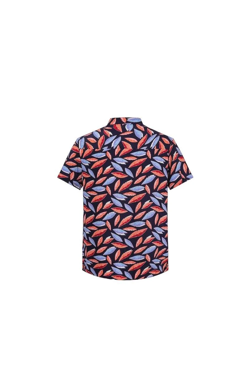 Chemise fleurie à manches courtes - Image 4